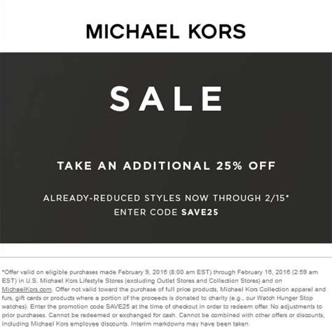 kors promo|michael kors promo code today.